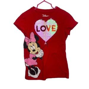 Disney Minnie Mouse Shirt M (7/8)